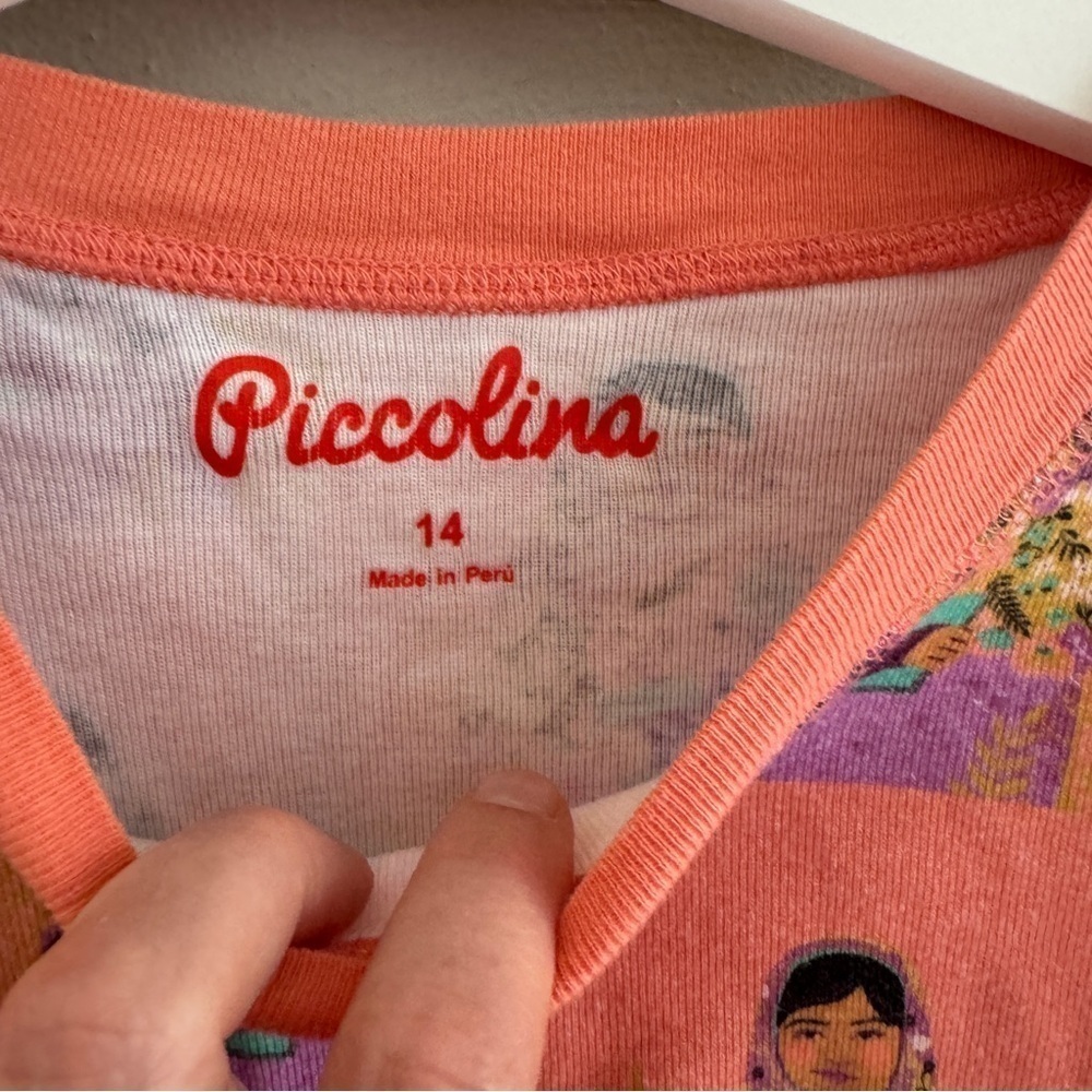 Kids Piccolina Malala Pajama Set 14 - Picture 2 of 7
